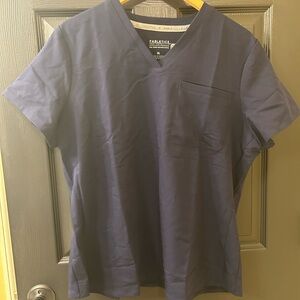 Navy Blue Women’s Scrub Top